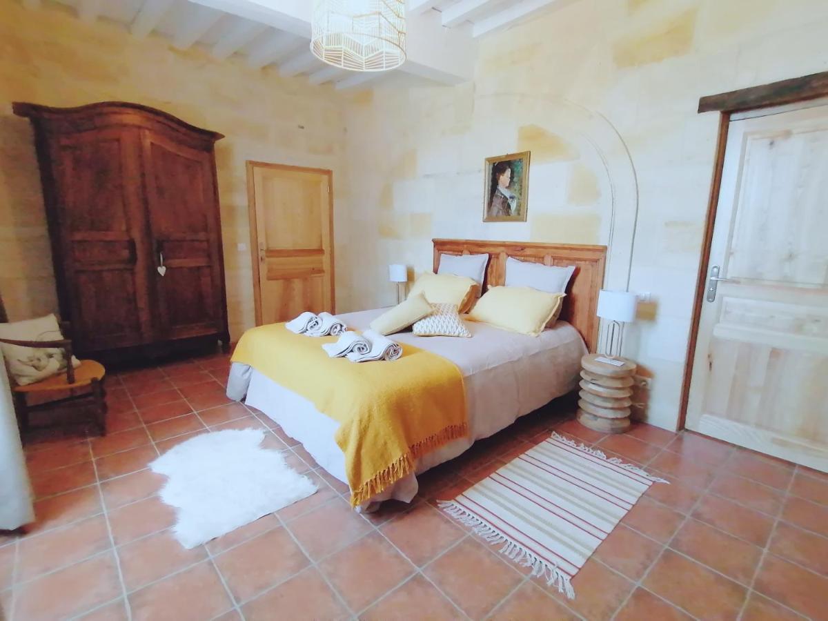 مبيت وإفطار Guillac  Domaine De Gaia, Piscine, Petanque, Ping Pong, Proche Saint-Emilion المظهر الخارجي الصورة
